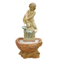self contained marble water feature